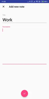 Simple Note android App screenshot 2